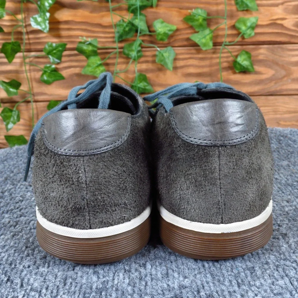 Cole Haan Air Quincy Mens Fashion Sneaker 10.5 Daily Wear Charcoal Gray Suede